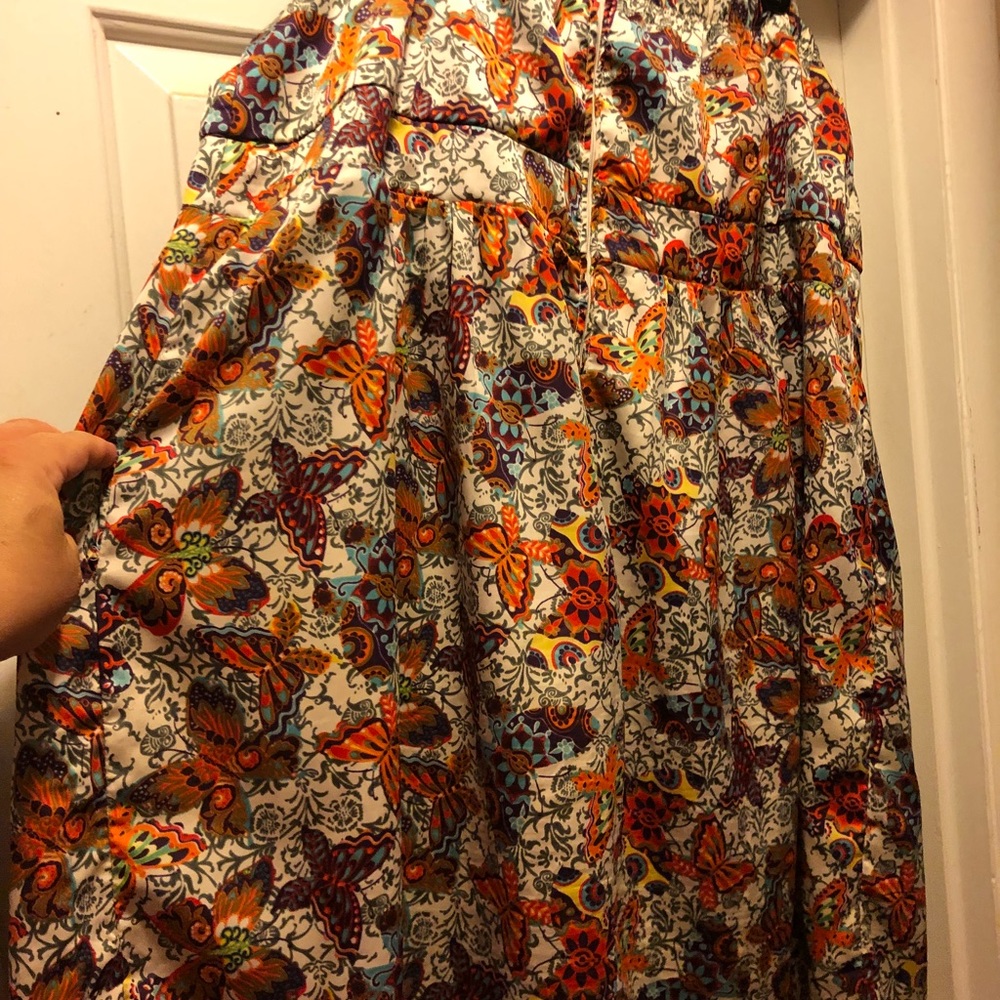 Torrid strapless mini dress